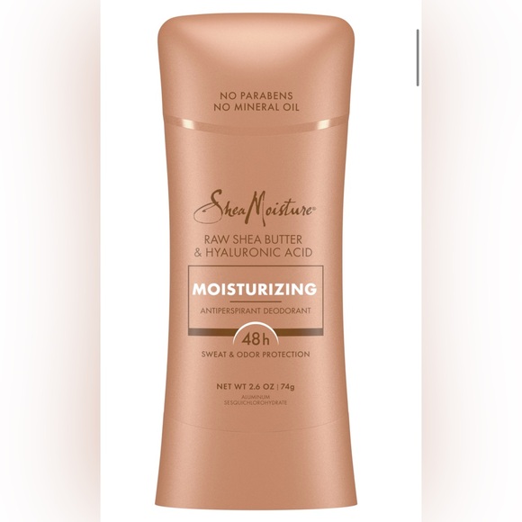 Shea Moisture Other - Moisturizing Antiperspirant DeodorantRaw Shea Butter Raw Hyaluronic Acid